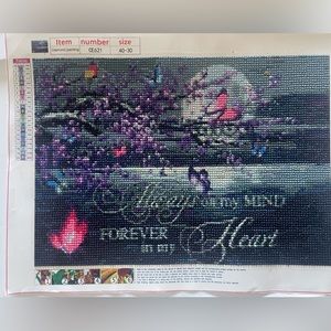 Finished diamond art